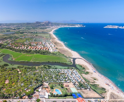 Playa Brava, Camping Costa Brava, Pals, Spanien, Strandurlaub